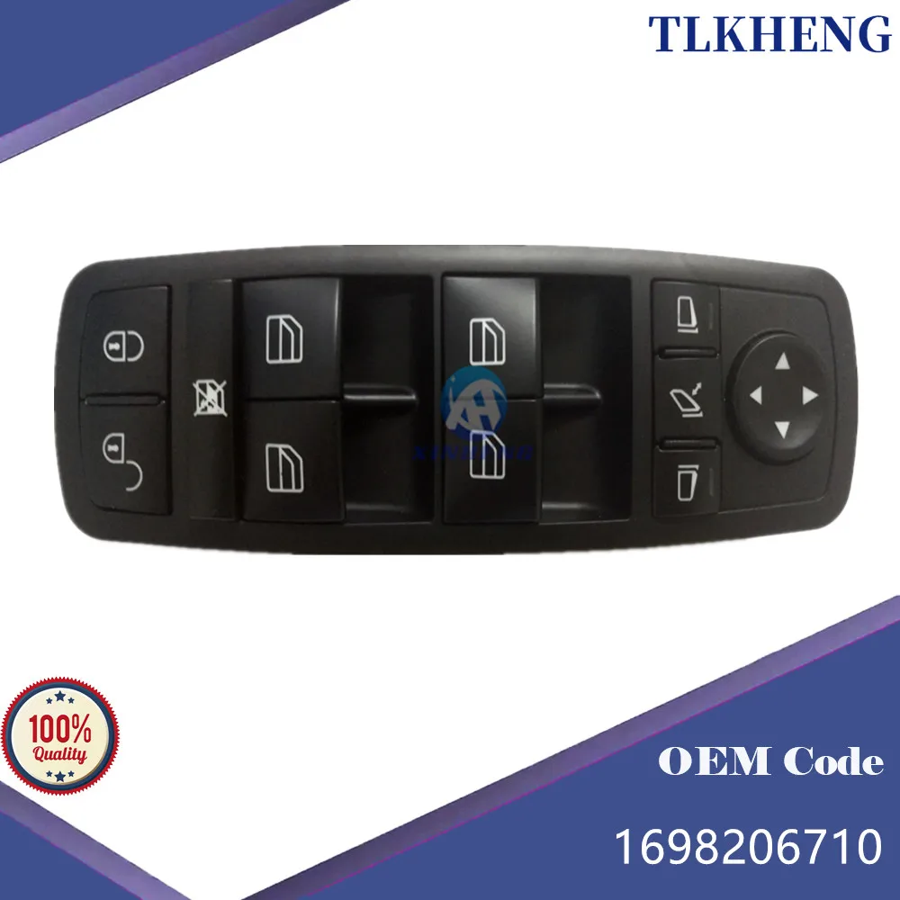 

1698206710 Electric Window Control Switch Window Lift Switch For Mercedes-Benz W245 W169 A160 A180 B200,2008-2011