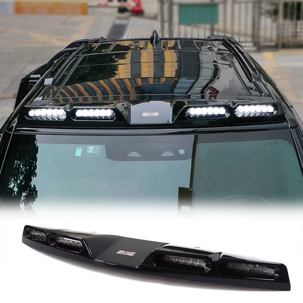 

Car Accessories Roof Light Pod For LAND ROVER DEFEND 2020 2021 Top Light Modification Accessories Luggage Rack Off-road