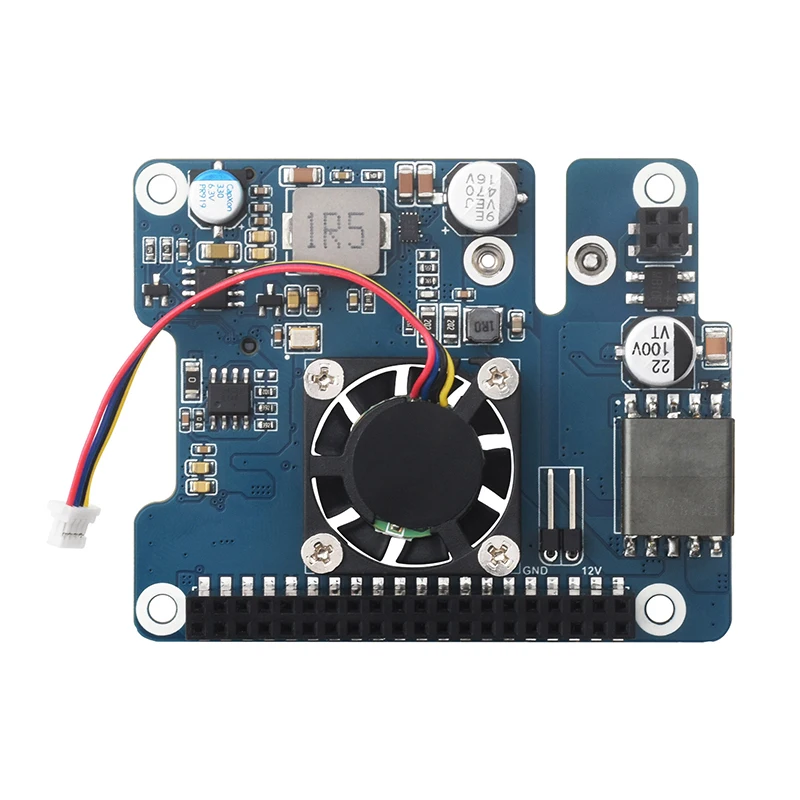 Raspberry Pi 5 PCIe naar M.2-adapter met PoE-ondersteuning NVMe-protocol M.2 Solid State Drive 802.3af/At Netwerkstandaard Pi 5 PoE HAT