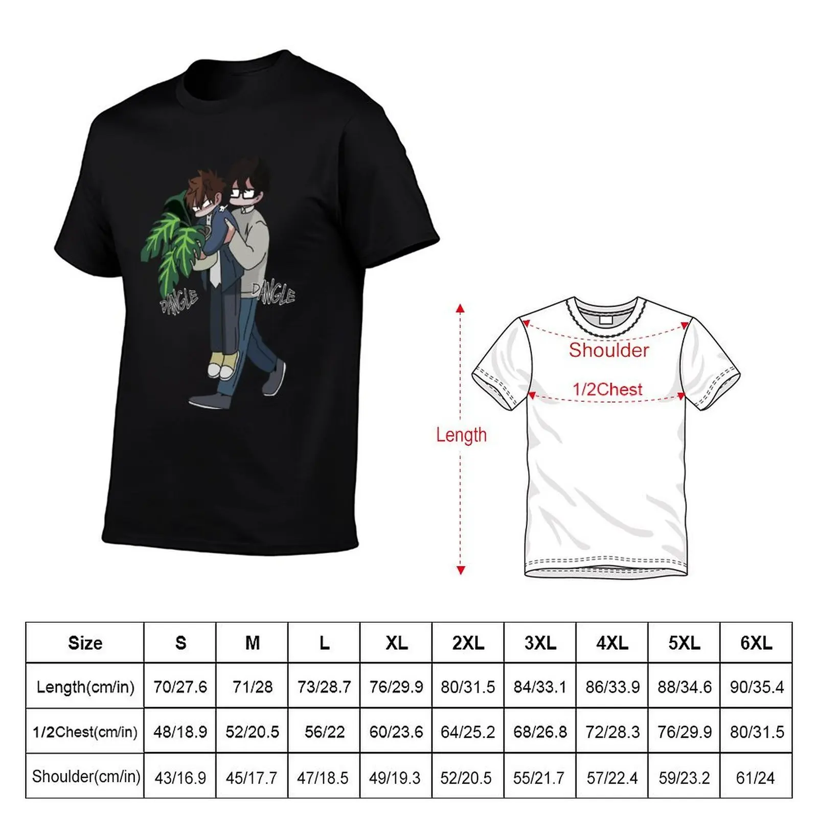 Sign (BLManhwa) (YAOI) Language – Suhwa – (??) by Ker. Yohan in the middle of carrying Gyoon carriying a plant T-Shirt view 5
