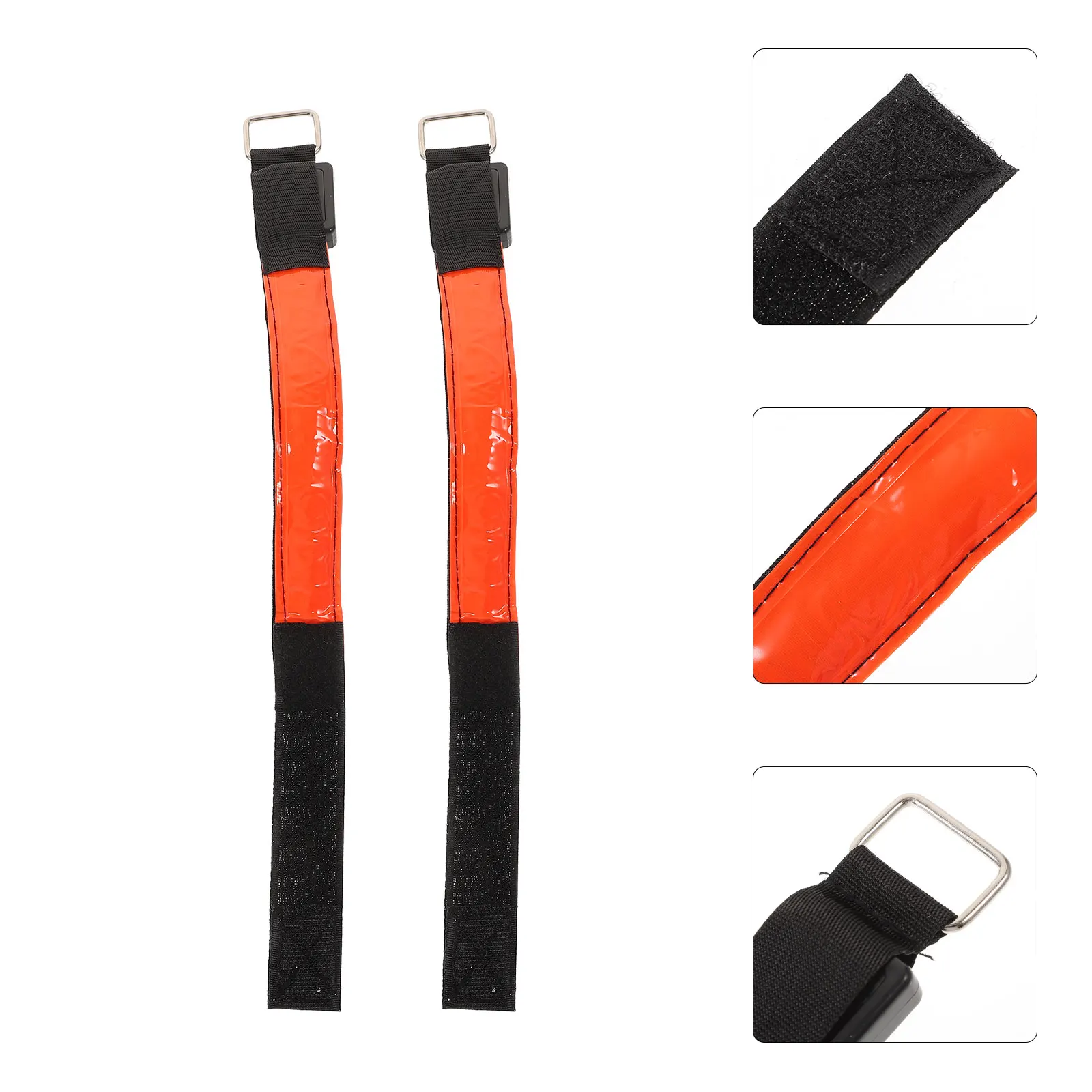 

2 pcs Led Sports Armband Night Running Light Waterproof Glow Wristbands For Cycling Outdoor Safety Strap 60-80H Life