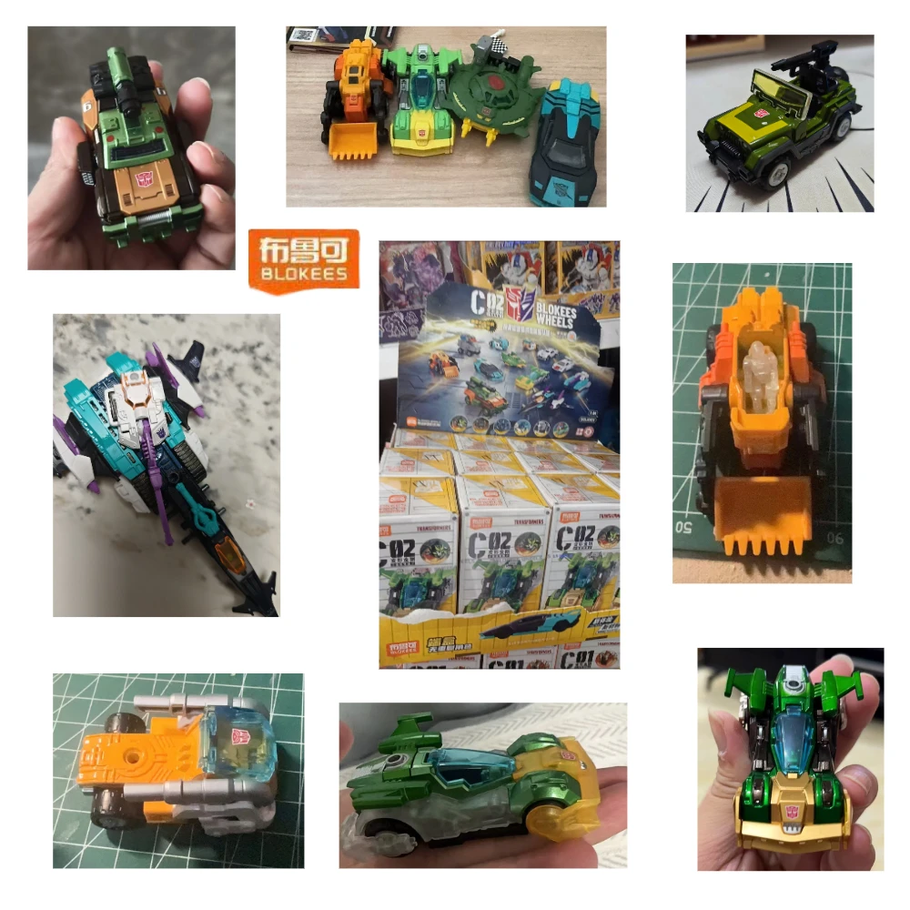 

BLOKEES C02 Car Transformers Ironfist Cosmos Scoop Sideswipe Breakdown Huffer Springer Action Figures Anime Doll Model Toy Gifts