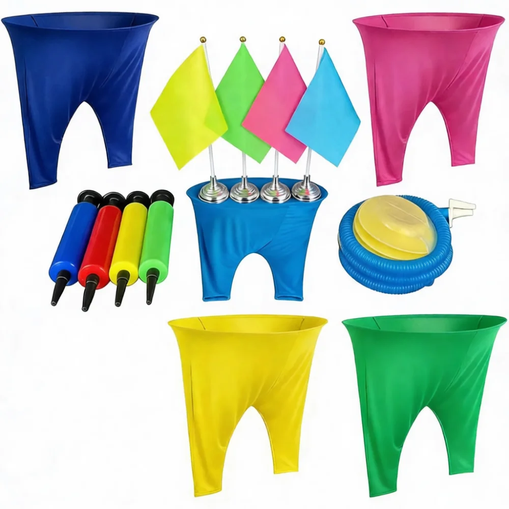 Outdoor Catching Ball Game Pants Interactive Sports Equipment Breathable Polyester Gear For Yard Party Activity