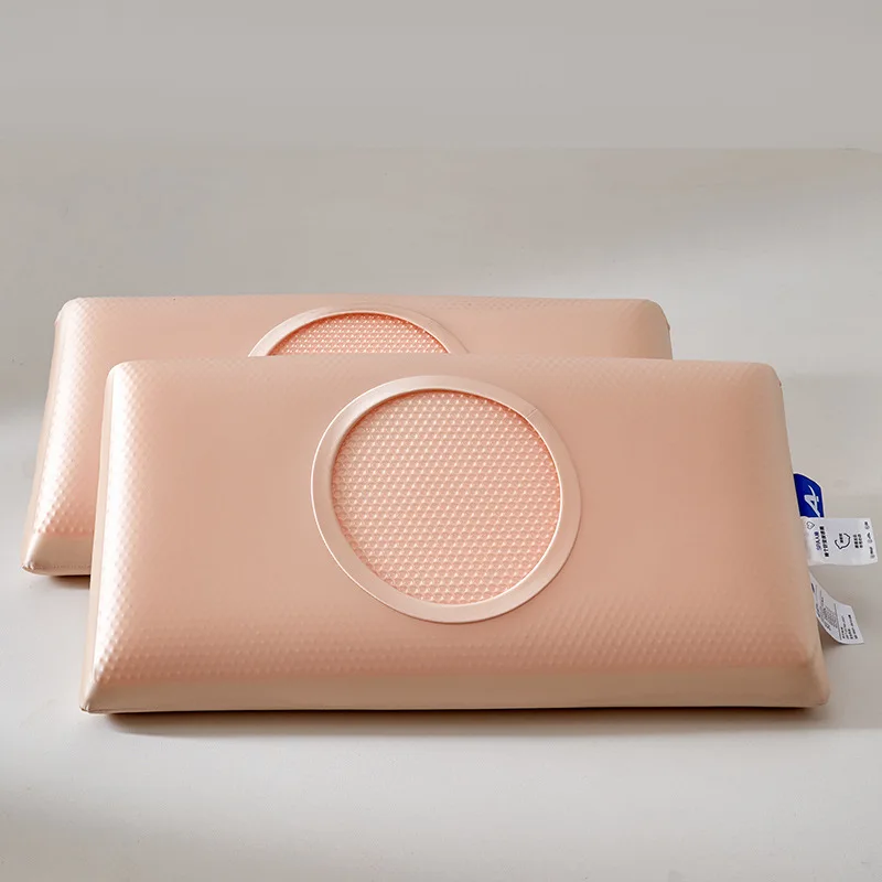 Solvath New Pomegranate Style Thickened Gel Composite Memory Foam Pillow Slow Rebound Cooling Breathable Sleeping Pillow