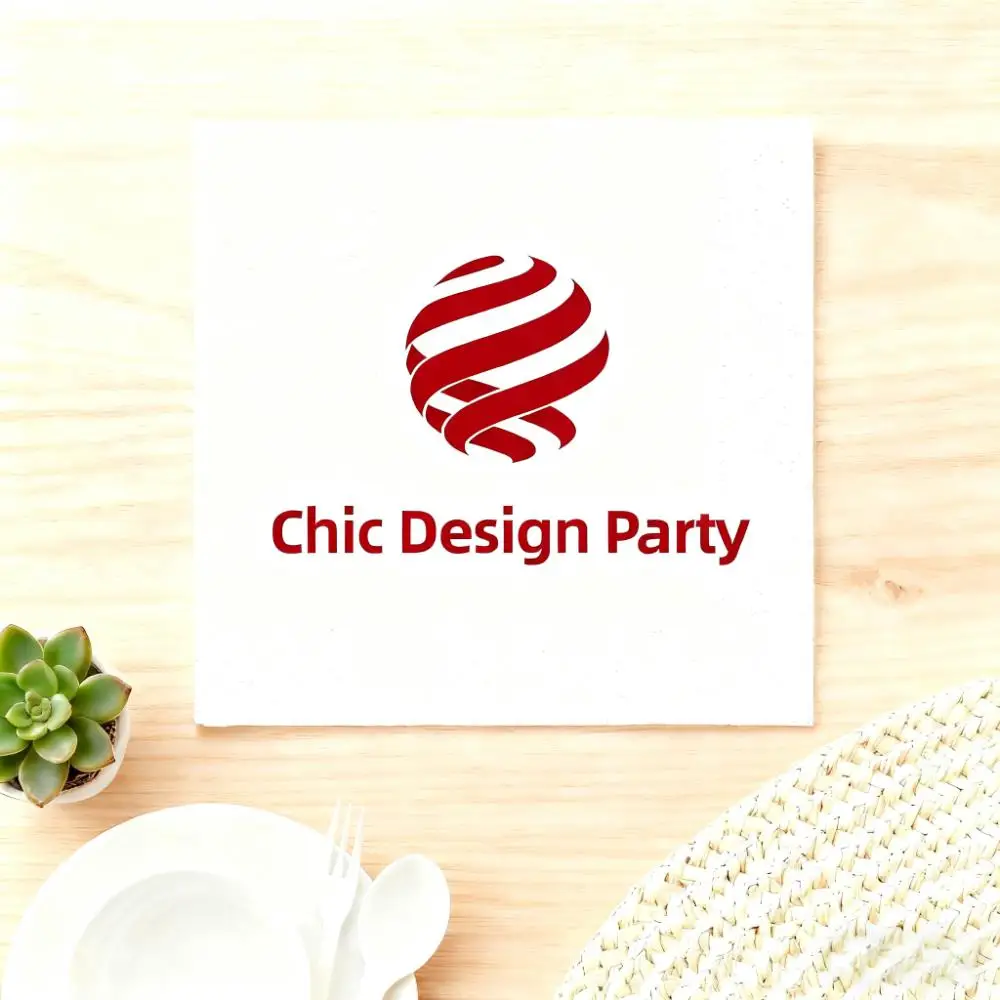 50-500pcs Custom Paper Napkins for Wedding Custom Napkins of Cocktail Napkin,For restauran, bakerie, Hen Party Baby Shower