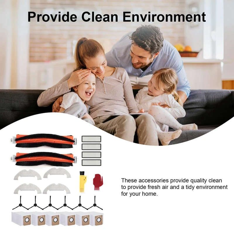 مجموعة ملحقات لـ Dreame D10 Plus، Z10 Pro، L10 Plus الفرشاة الرئيسية، أجزاء المكنسة الكهربائية الروبوتية