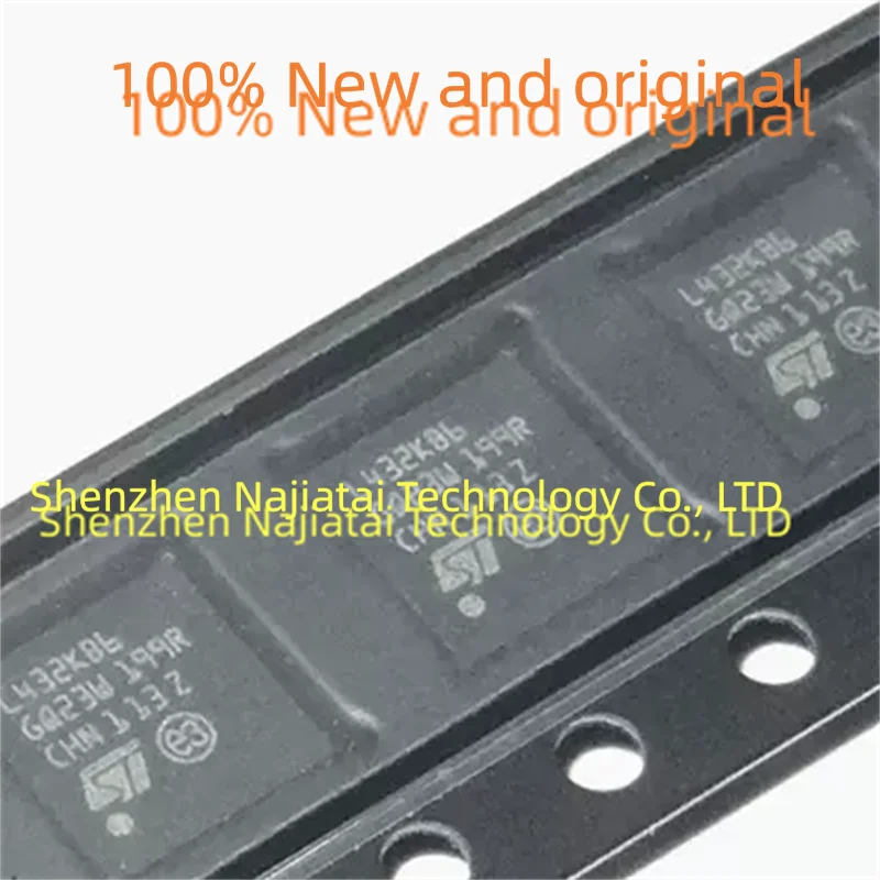 5PCS/LOT 100% New Original STM32L432KBU6TR STM32L432KBU6 L432KBU6 UFQFPN32 IC Chip