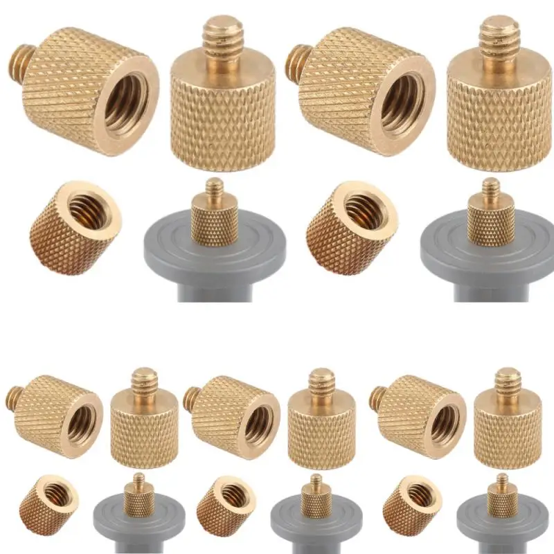 Universal Camera Screws Male Adapter Screw 1/4 To 3/8 Inch Conversion Brass Tripod Quick Mount Adapter