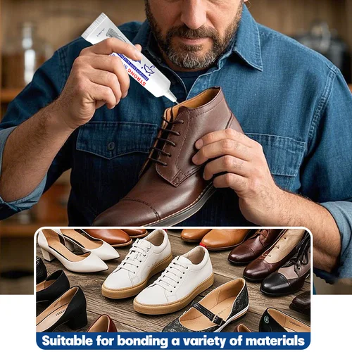 Imagen 2 del producto Pegamento fuerte para reparación de zapatos, selladores de zapatos impermeables para zapatillas de deporte, artesanías de resina de cuero sintético, accesorios para zapatos, 60ml