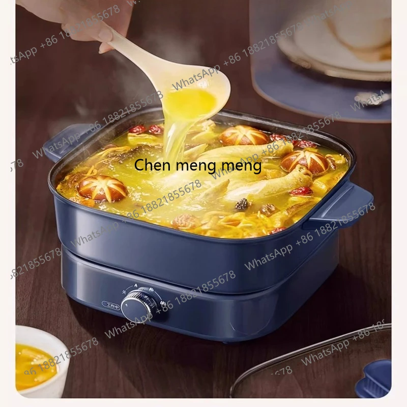 

Electric hot pot household split L high-power multi-function frying and sticking integrated intelligent electric cooking pot