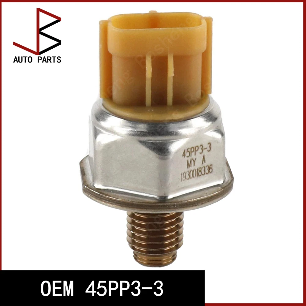 Sensor de presión de riel de combustible común diésel OEM 45PP3-3 45PP33 6000605316 17520-5X00A para NISSAN Cabstar 2,5 DCI Navara 2,5 DCI