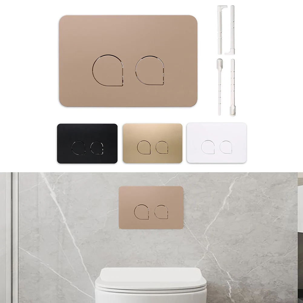 Dual Flush Toilet Push Button Plate For Geberit UP300 UP320 And All Series, Modern Bathroom Cistern Cover 246x146mm
