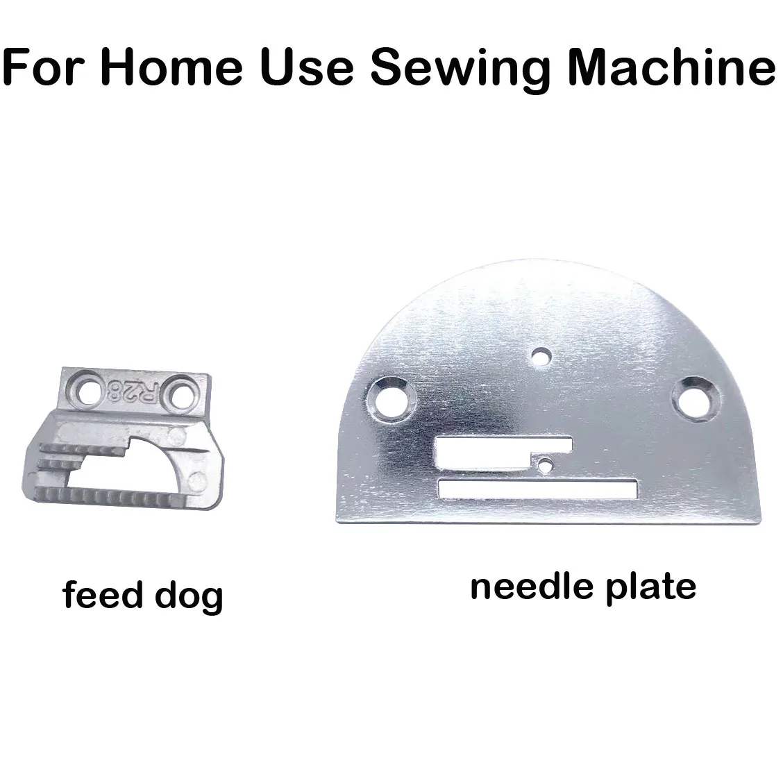 Old Home Use Sewing Machine Needle Plate 125319LG Feed Dog R28 Spare Parts For Butterflies, Bees Brand