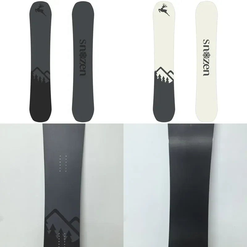 Professional Manufacturer Custom Logo All Mountain Camber Snowboard Twin-tip Shape Winter Eco-Friendly Medium Flex Factory