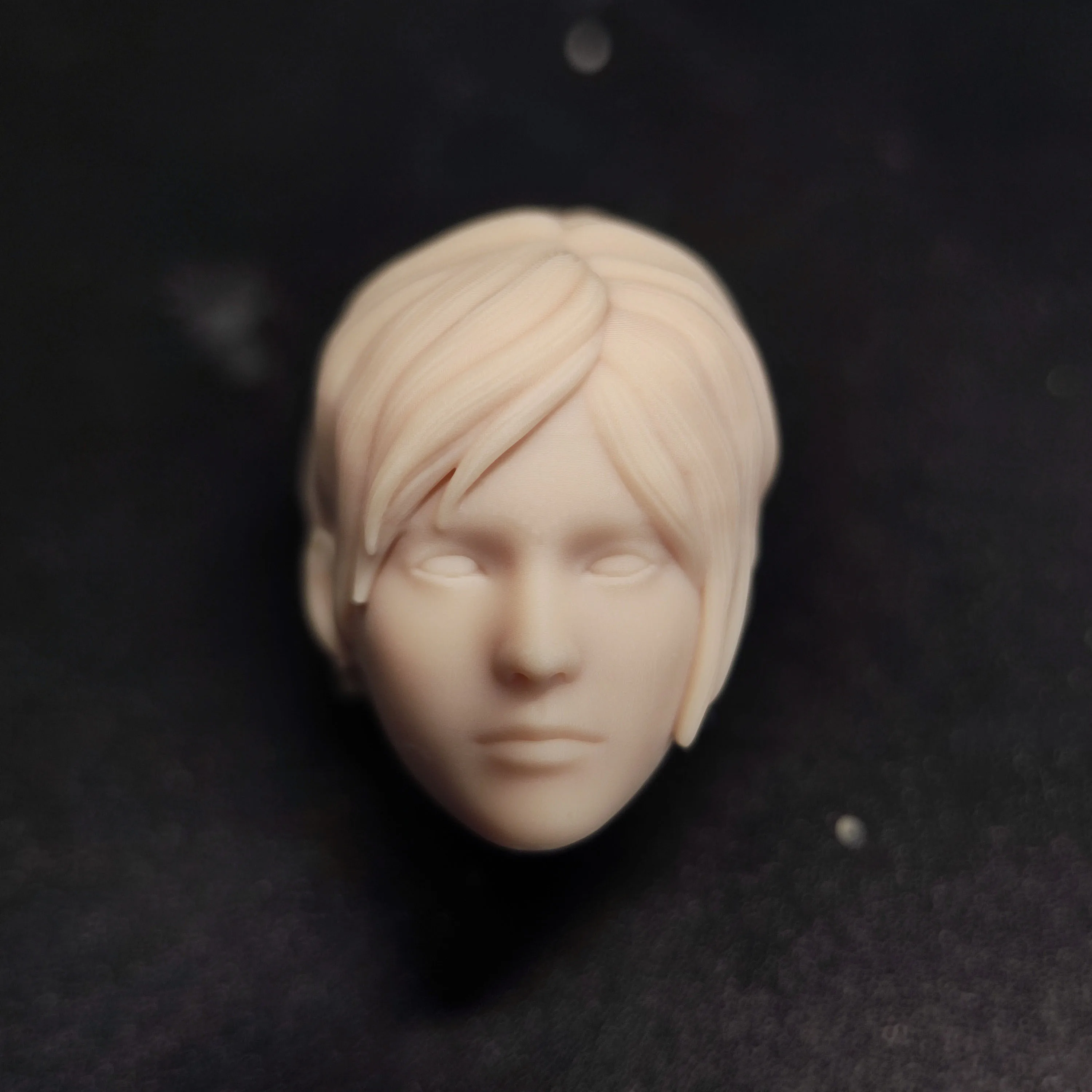 HL1783 DIY Customized 1/18 1/12 1/10 Scale Unpainted Head Sculpt for 3.75