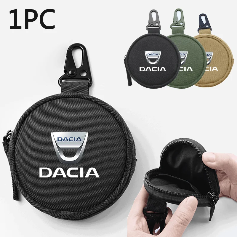 

Car Purse Card Money Holder License Case ID Card Wallet For Dacia Duster Logan Sandero Jogger Spring Stepway Dokker Lodgy MCV 2