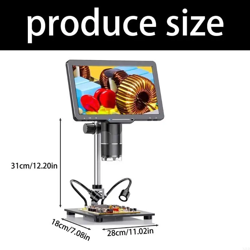 101inch Kính hiển vi kỹ thuật số 2500X ZOOM 2MP Máy ảnh kính hiển vi điện tử N2UD N2UD N2UD