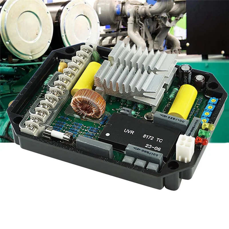 A96E-Automatic Voltage Regulator UVR6 AVR Generator Stabilizer Single Three Phase Adjuster