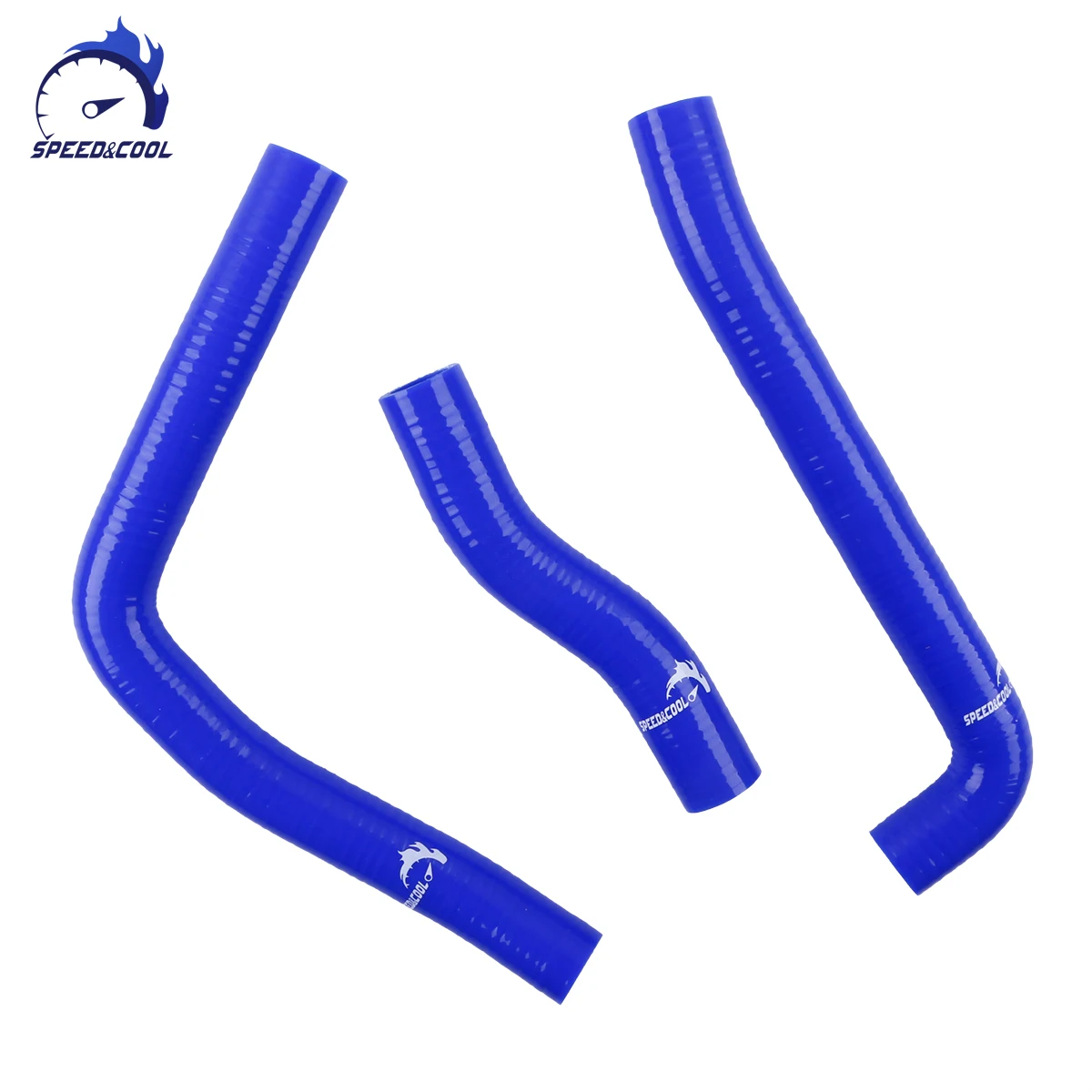 SPEED&COOL For 1985-2002 Kawasaki KMX125 KMX 125 Motorcycle Silicone Radiator Coolant Hose Kit