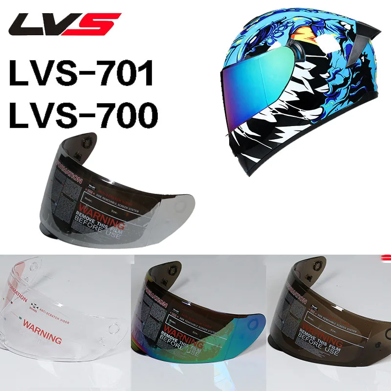 

Шлем с линзами, шлем LVS 701 702, маска для лица, цветные козырьки для шлема, оригинальные аксессуары для мотоциклов Visera Casco Moto Universal