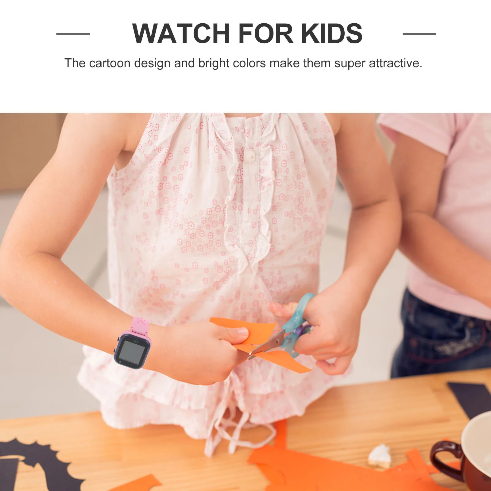 

Children Smart Watch Touch Screen 2G Phone Watch for Kids with Camera Micro Chat Call Function Smartwatch for Girls Boys 6-12