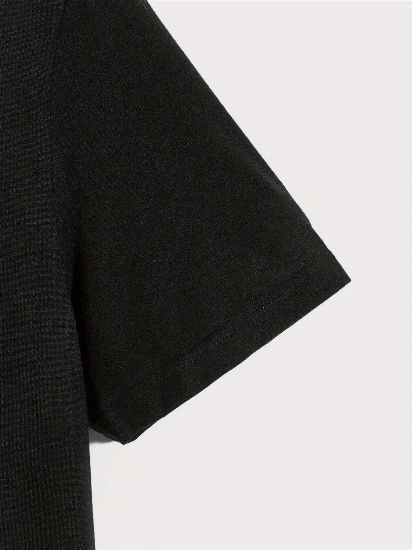 تي شيرت رجالي مطبوع عليه Smile للصيف في الهواء الطلق، كاجوال قابل للتمدد قليلاً برقبة دائرية وأكمام قصيرة ملابس أنيقة