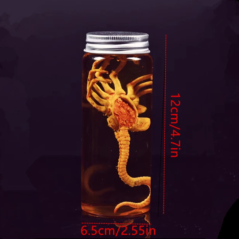 Alien Jar Xenomorph Specimen Facehugger Embryo Jar Movie Prop Replica