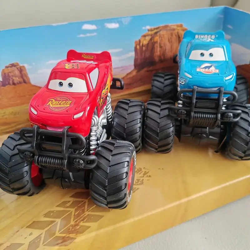 Disney Pixar Cars Spielzeugset Lightning Mcqueen Jackson Storm Mack Trendige LKW-Modelle Perfektes Kinderspielgeschenk Spielzeug zum Sammeln