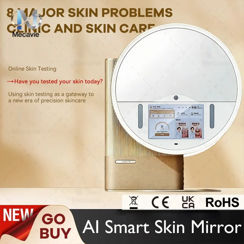 

Профессиональный анализатор кожи Al Skin Analyzer Mirror: ежедневная защита кожного барьера, снижение вероятности возникновения проблем с кожей.