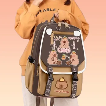 카피바라 배낭 초등학생용 대용량 책가방, 만화 학생 책가방 Best5 카피바라 배낭 초등학생용 대용량 책가방, 만화 학생 책가방 Best5