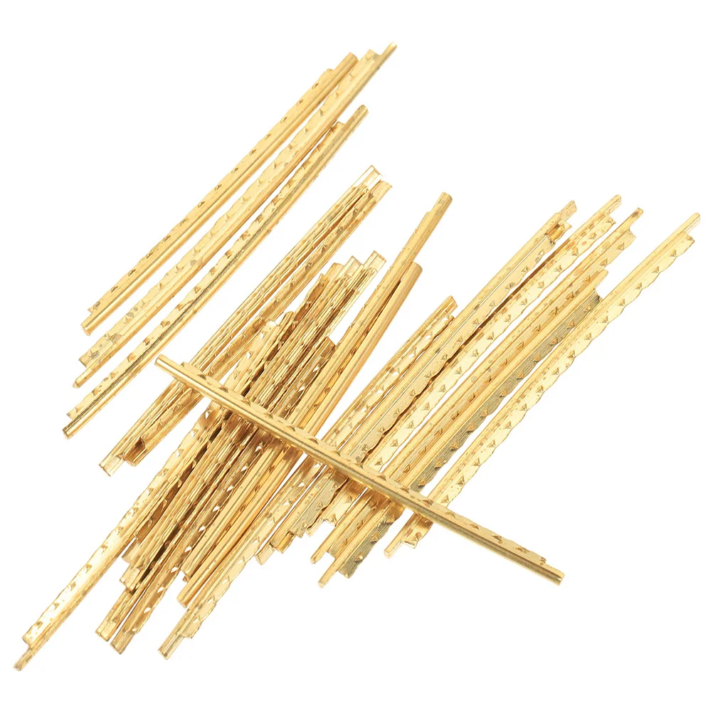 

20pcs Fret Wires Brass Fingerboard Wire Kit for Acoustic Mandolin Metal Accessories Thick Fretboard Fret Line Guitar Repair