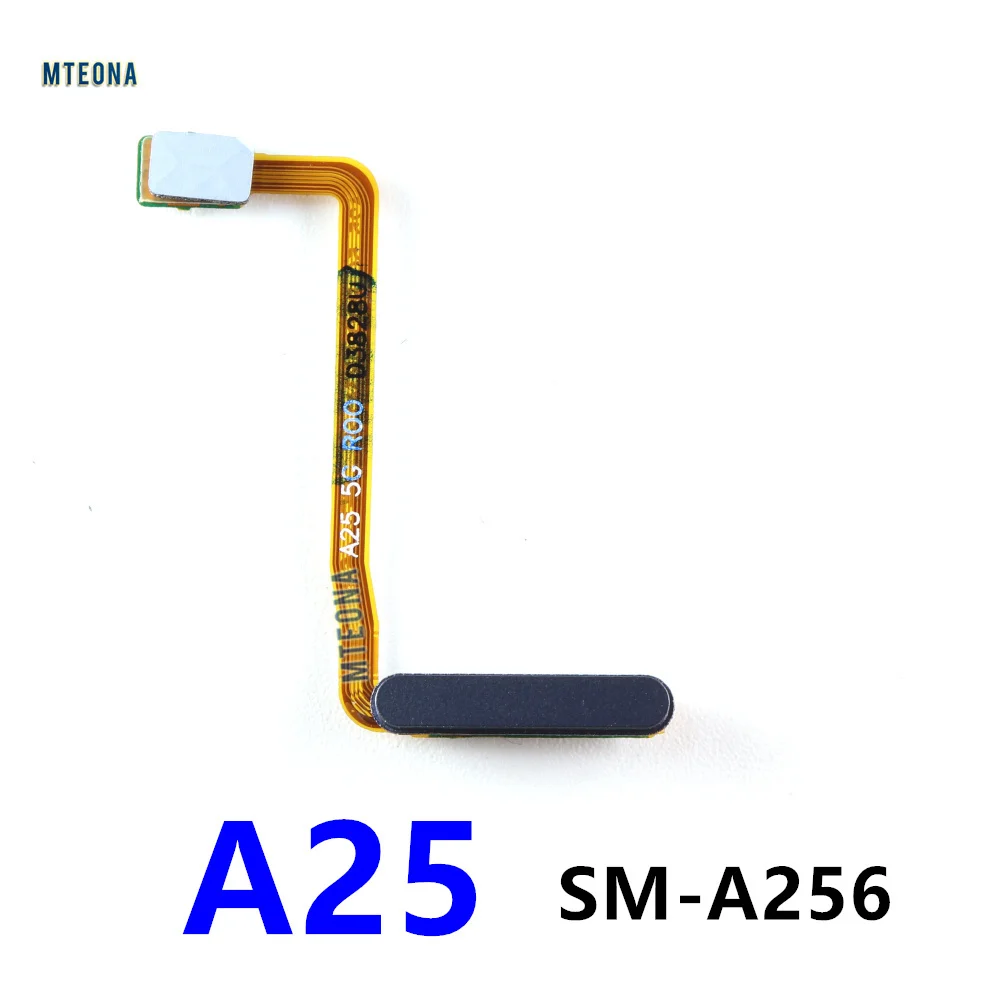 لسامسونج غالاكسي A25 SM-A256B A256E العودة مفتاح بصمة الاستشعار فليكس كابل استبدال زر المنزل إصبع طباعة الماسح الضوئي A256 #6