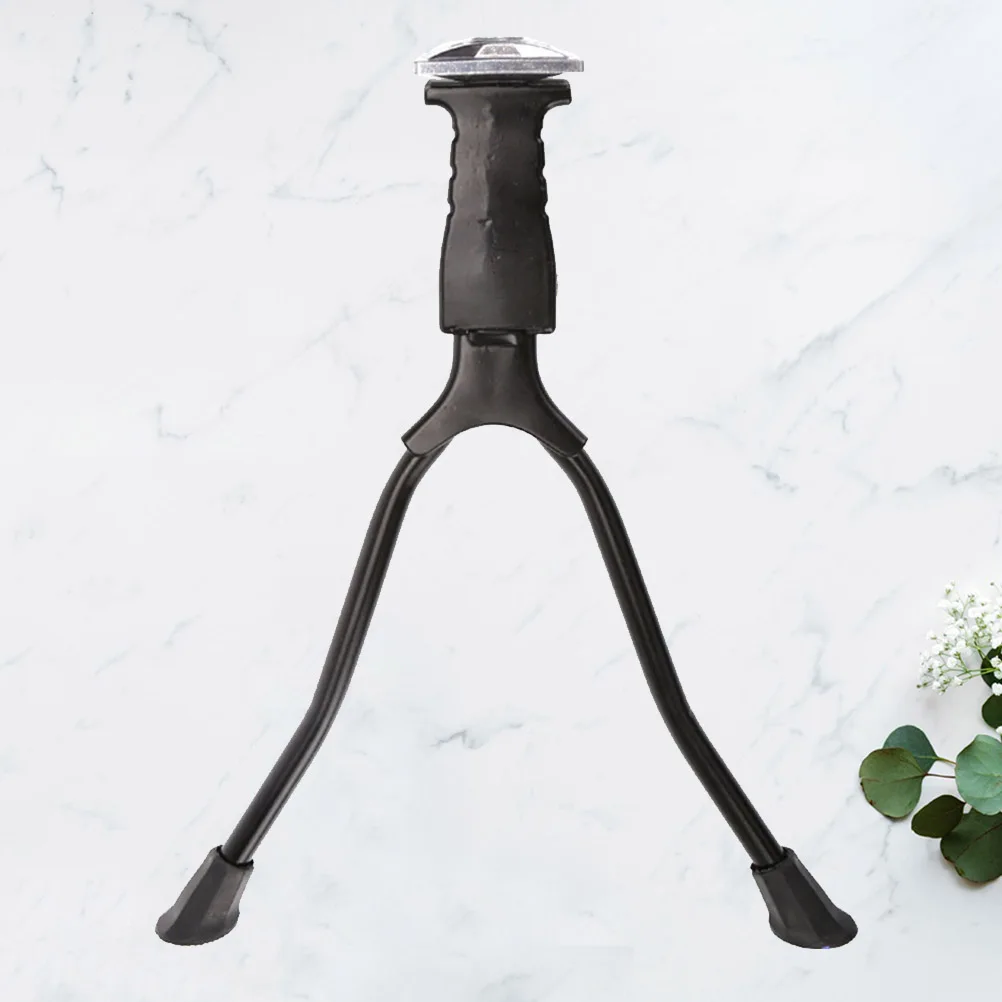 

Bicycle Kickstand Double Leg Holder for 26 Inches Bikes Foldable Support Triangle Foot Bracket Parking Rack Bike Stand