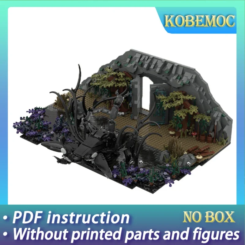 

Кольца, модель фильма Moc, строительные кирпичи, наблюдатель в воде, технология, модульные блоки, подарки, рождественские игрушки, наборы «сделай сам», сборка