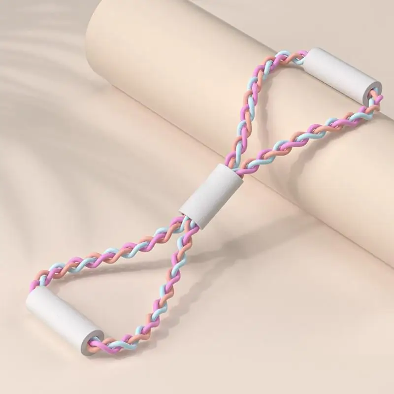 

Exercise Resistance Bands Ergonomic Resistance Exercise Bands Figure 8 Stretch Bands Anti-Slip Exercise Stretch Bands Pilates