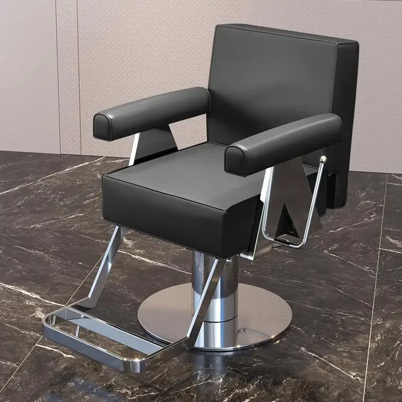 

Professional Hairdresser Chair Swivel Beauty Salon Furniture Makeup Pedicure Footrest Vanity Chairs Makeup Swivel Cadeira