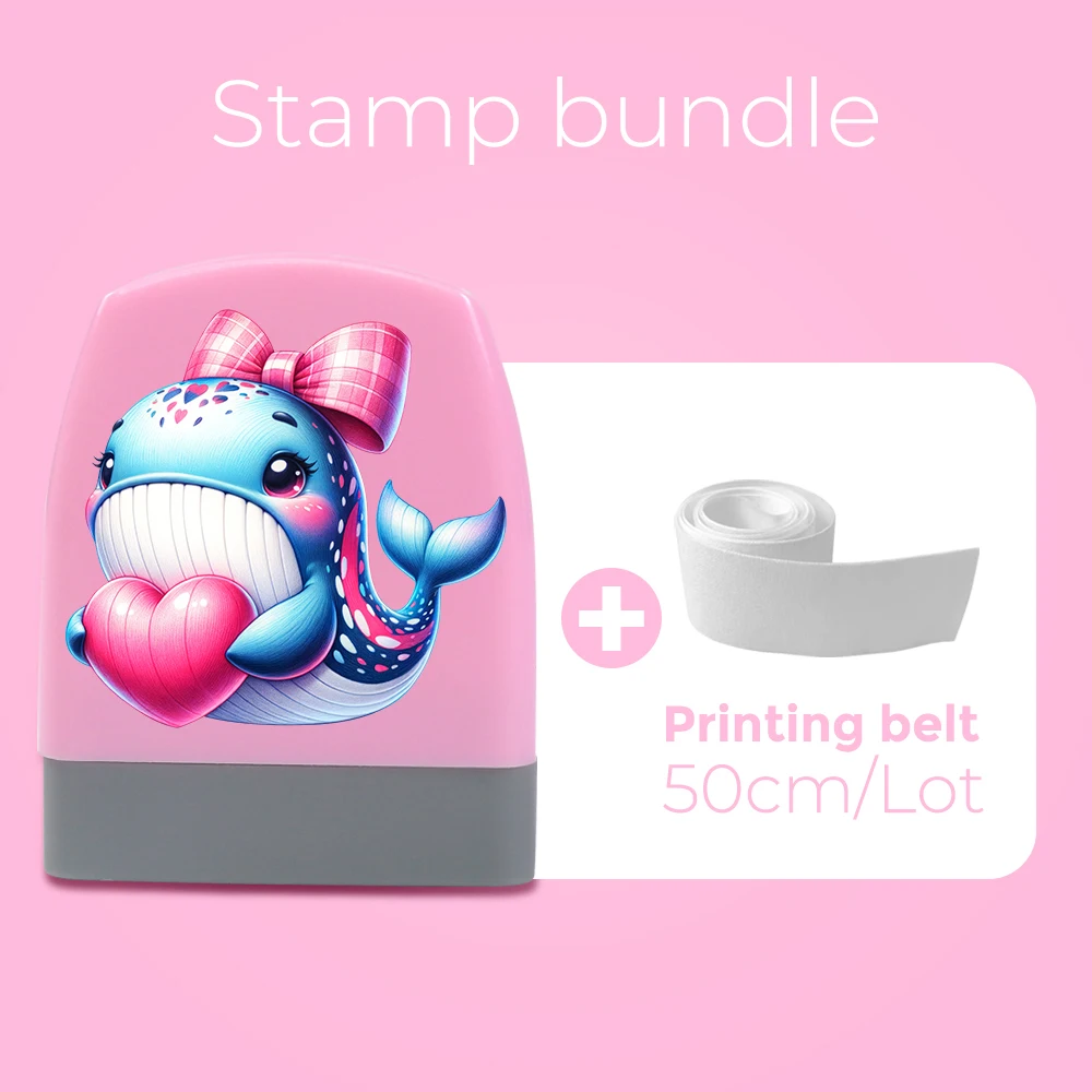 1pc Personalize Custom Name School Uniform With Cute Animal Stamps Office Supplies School Supplies Home Supplies Back To School