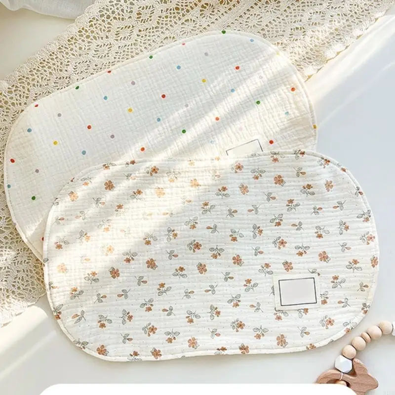 N1HB NELBORN CLOOD PANDELOW 8 طبقات من القطن سادة 0-6 أشهر من نوم الطفل وسادة مسطحة