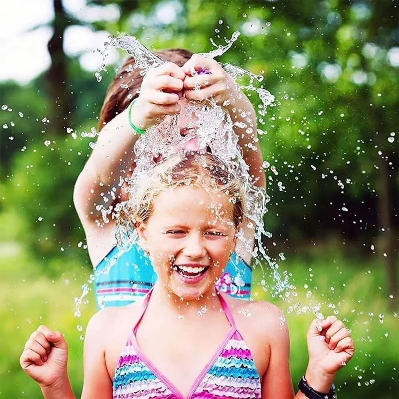 Globos de agua de piezas con hervidor de llenado de 1,5l para deportes al aire libre, pelota de agua, piscina de batalla, fiesta, juguetes deportivos para niños, 100