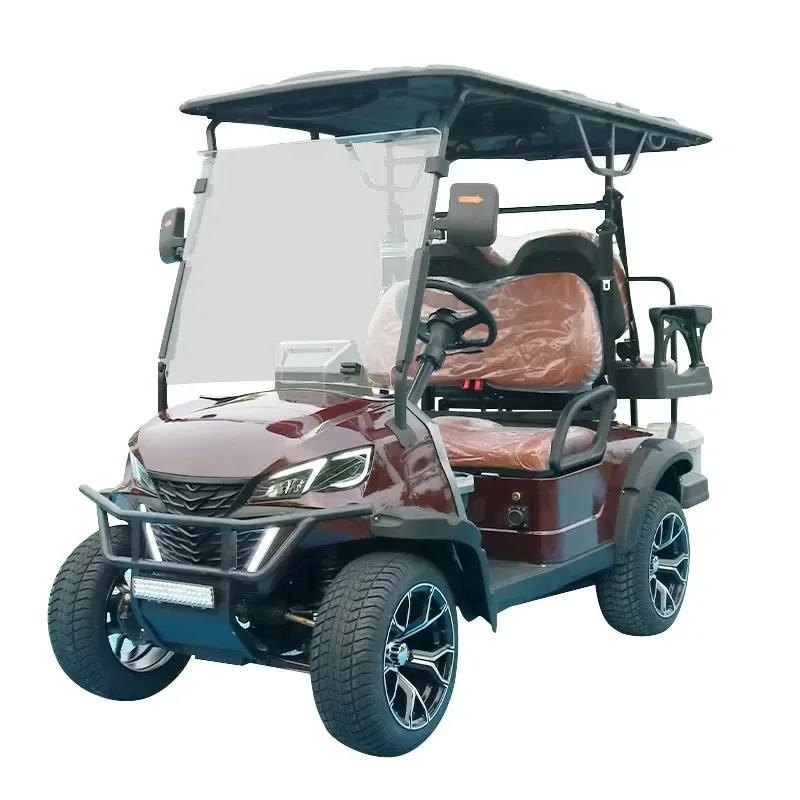 

China Factory Price 72V Lithium Battery Powered 4 Seater Electric Lifted carros de golf