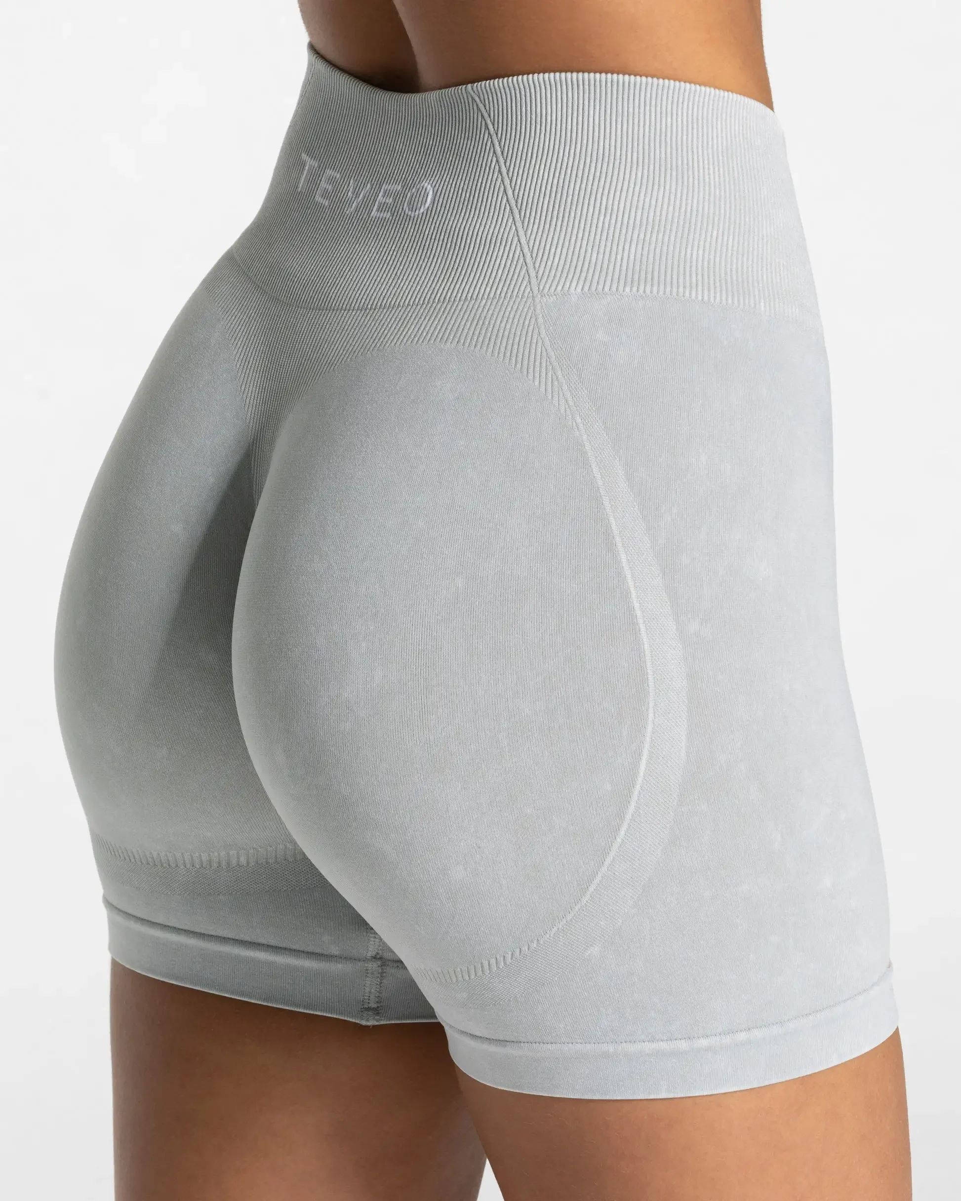 Women's Workout Shorts Acid Covert Sculpt — High Waist, Seamless