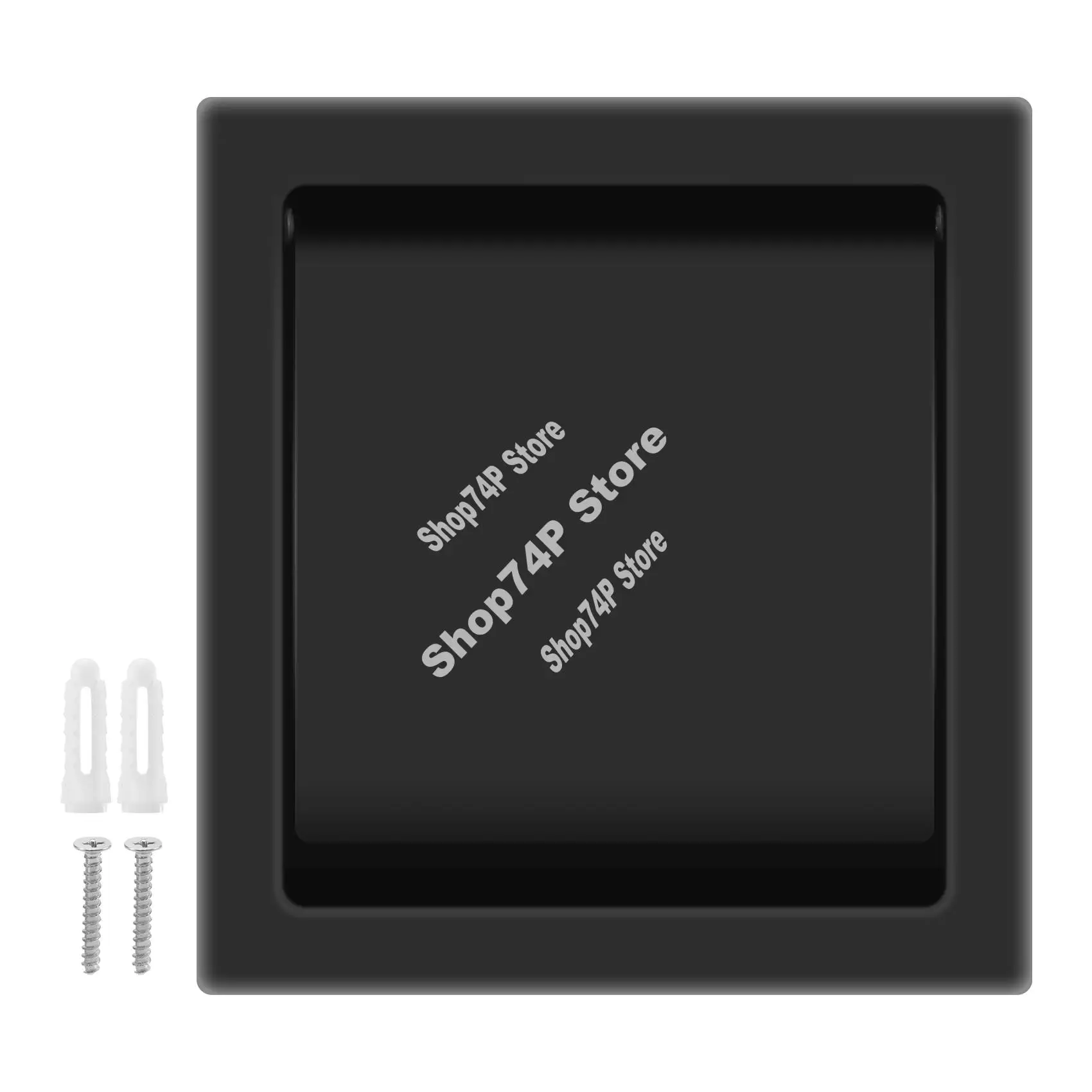 

ABJY-встраиваемый держатель для туалетной бумаги, двойная коробка для рулонной бумаги из нержавеющей стали для ванной комнаты, настенная полка для хранения бумаги