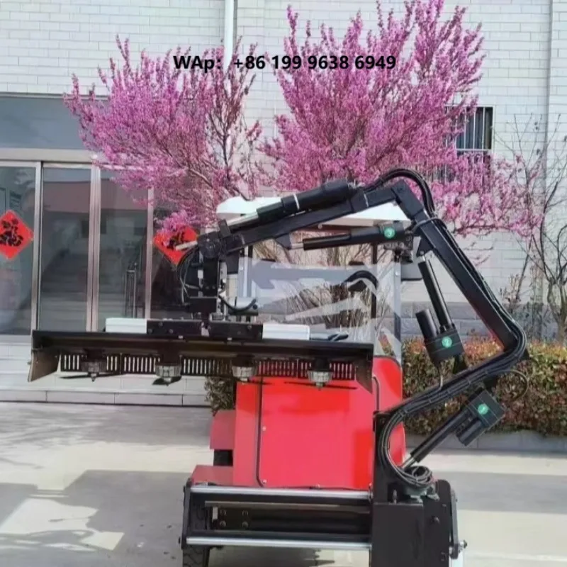Electric Hedge Trimmer with Automatic Obstacle Avoidance Type Seat Driving Garden Shrub Trimmer Highway Slope Hedge Trimmer