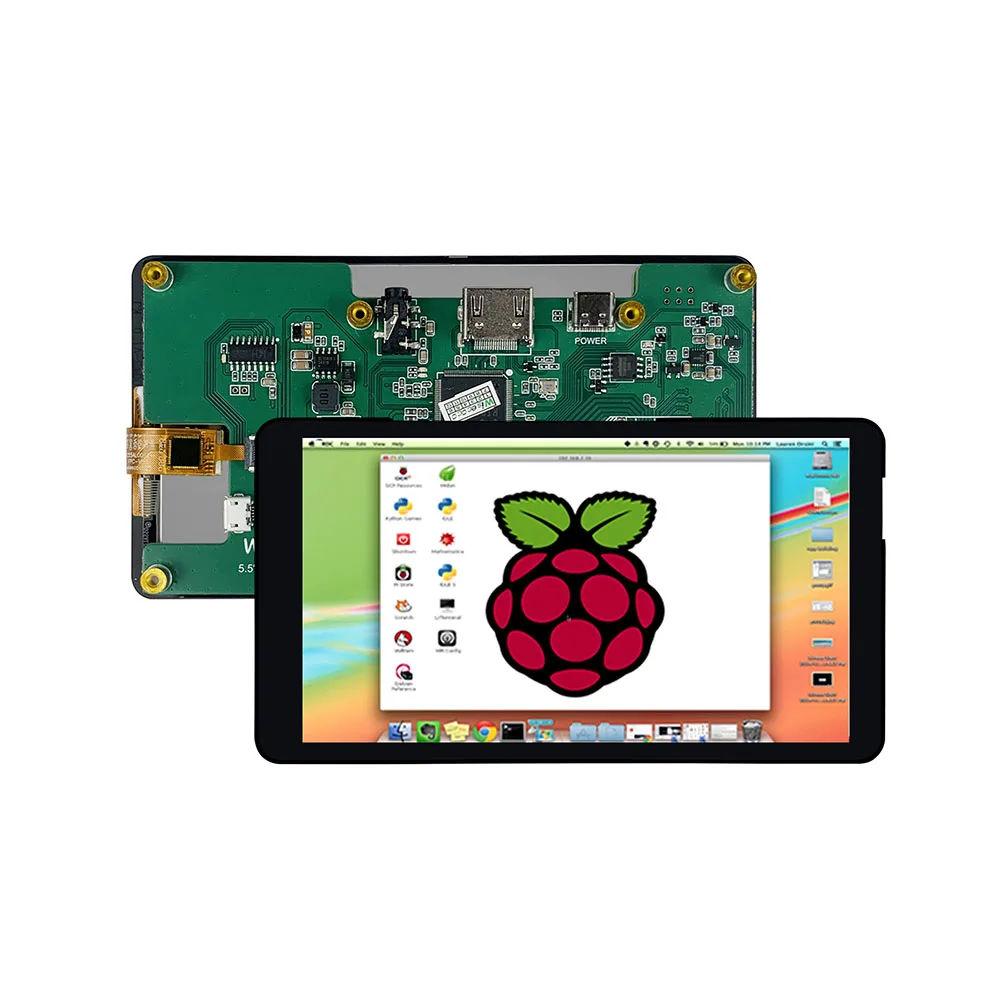 Wisecoco 5.5 Inch 1920x1080 Capacitive Touch Screen High Brightness Landscape All-in-one TFT LCD Display - view 2