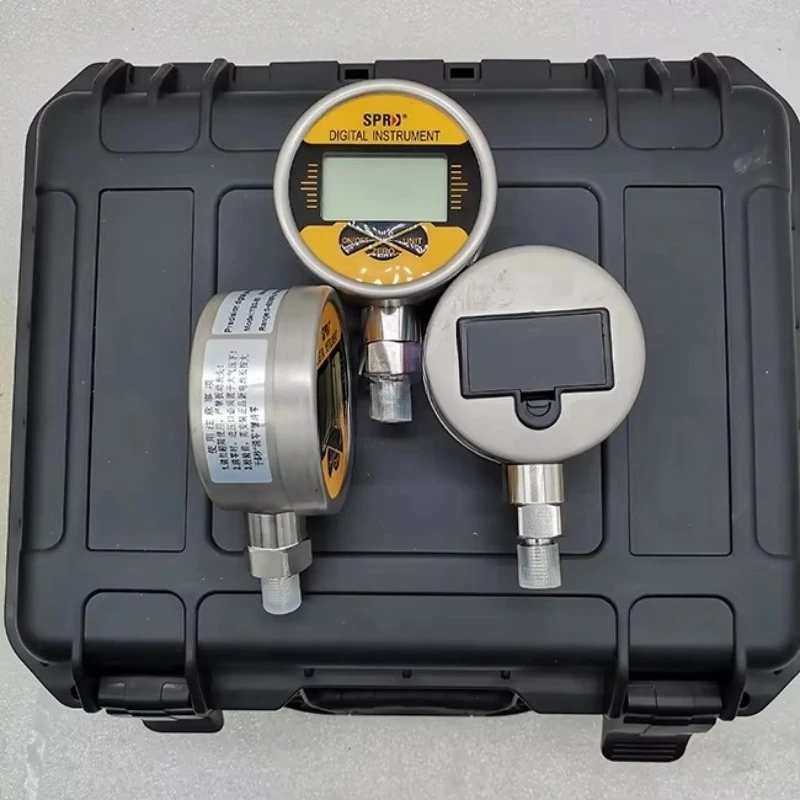 

Excavator Spare Parts Hydraulic Pressure test Kit with 3 Digital Gauges Hydraulic test Gauge Tool Kit for All Model