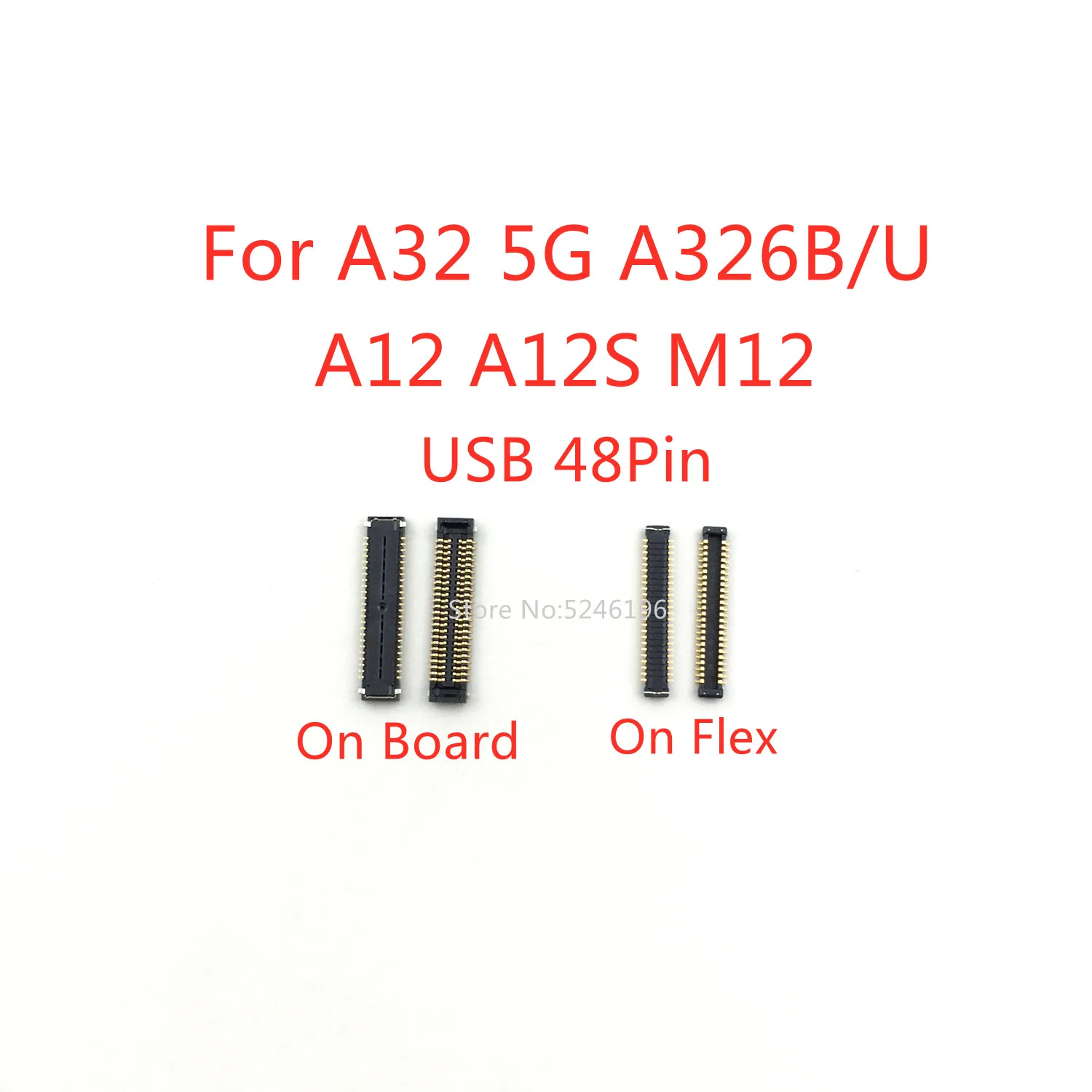 

5-10 шт., USB-разъём для зарядки Samsung Galaxy A12 A125 A12S A127 M12 M127 A32