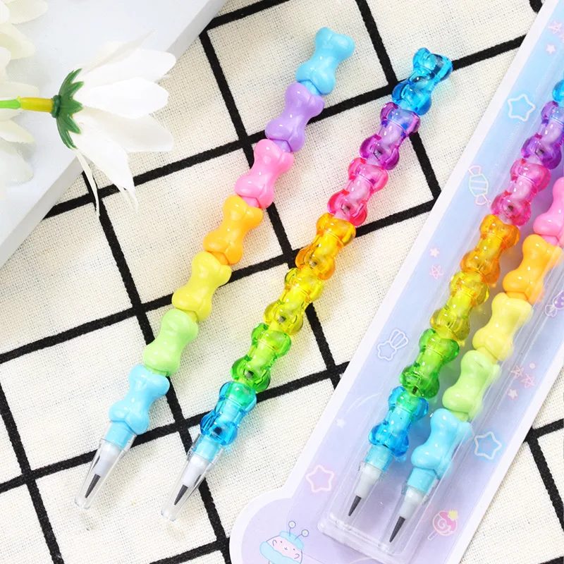 1set Non-sharpening Mechanical Pencils Student Writing Pens School Office Supplies Pencil For Kids Stationery Gift