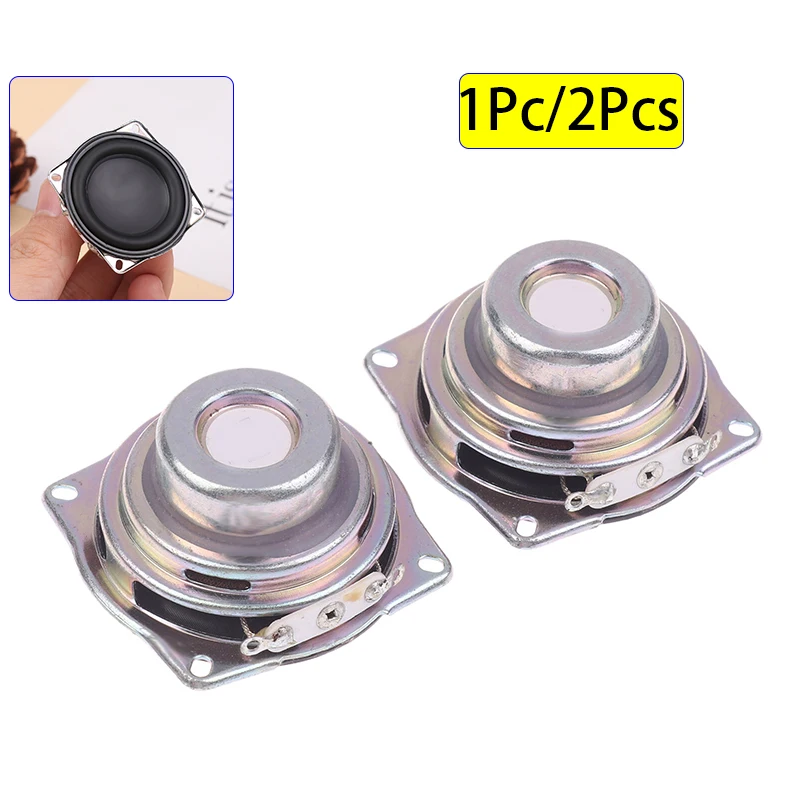 1Pc/2Pcs 4Ohm 3W GO 2 Music Speaker Horn Silk Film Tweeter Speaker Replacement DIY Fever Level Speaker