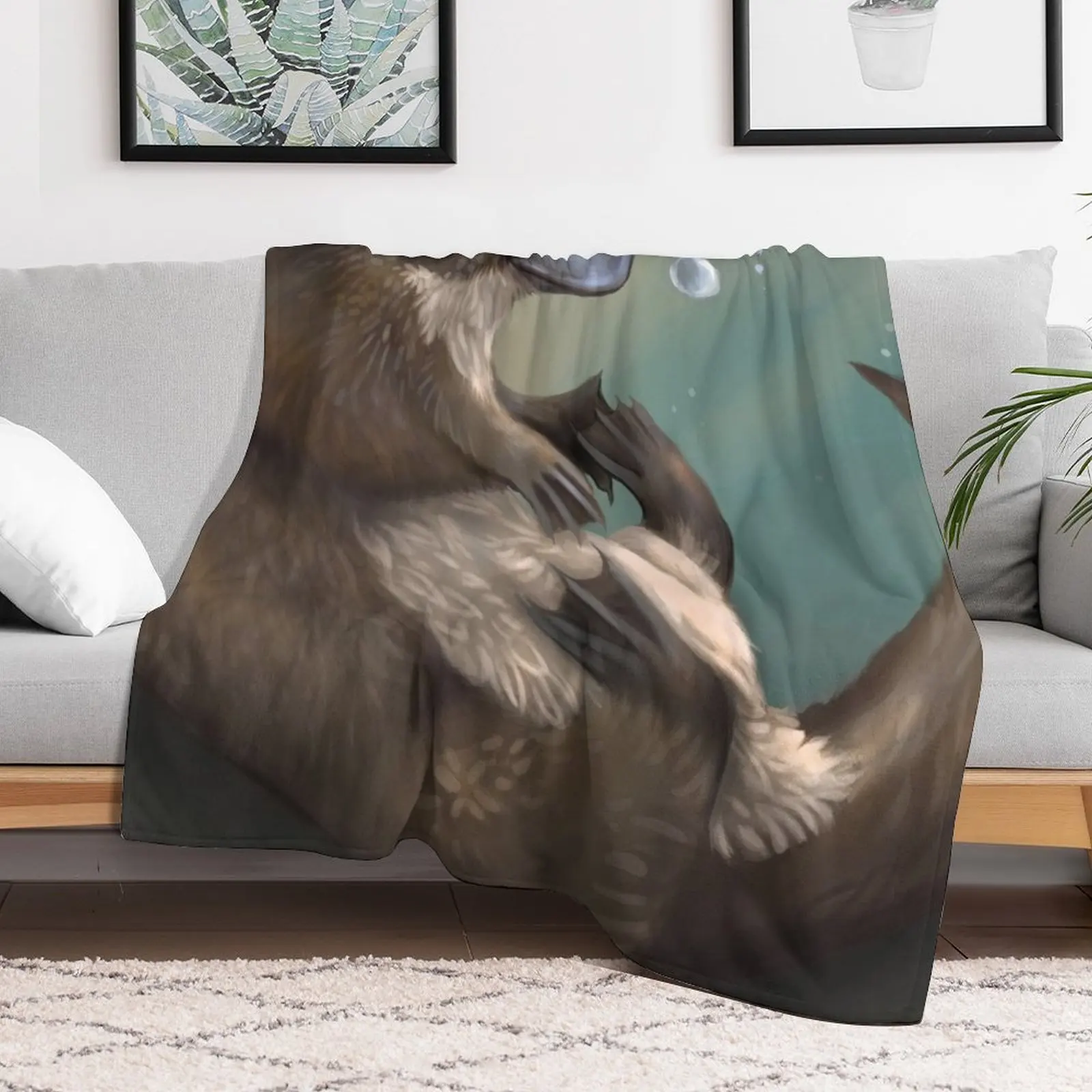 platypus Throw Blanket