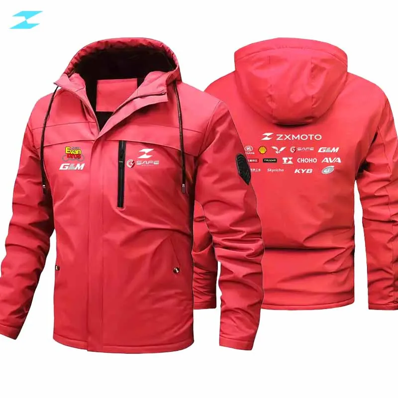 ZX MOTO logo racing jacket, new style windproof and rainproof